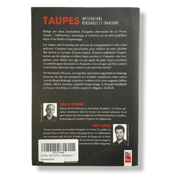 BOGO - TAUPES : Infiltrations, Mensonges et Trahisons, Paperback - Picture 3 of 5